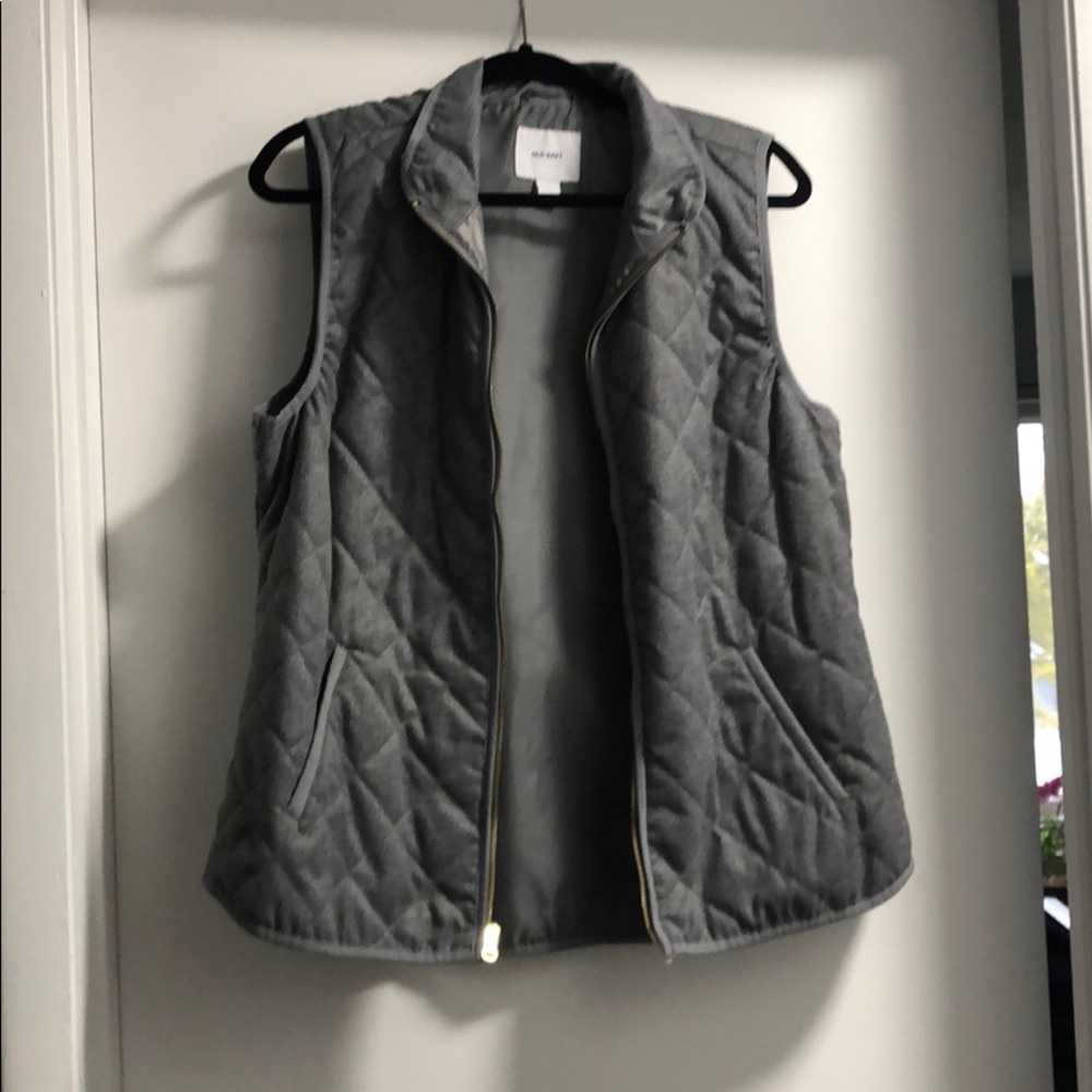 Old navy L sweater vest grey